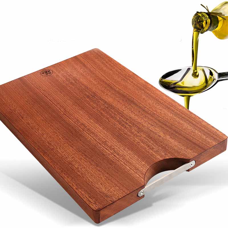 Elevate Your Kitchen Experience with Our Simple Household Antibacterial Ebony Cutting Board