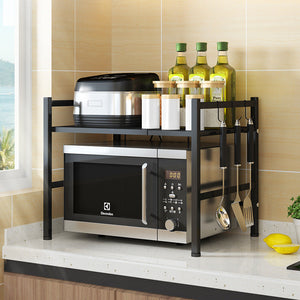 Multifunctional Rack For Kitchen Retractable Microwave Oven Rack