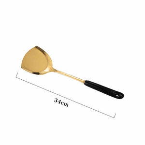 Discover the Nordic Stainless Steel Kitchen Spatula With Ceramic Handle