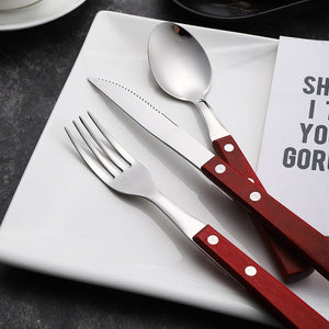 Elevate Your Dining Experience with Our 304 Stainless Steel Cutlery Set