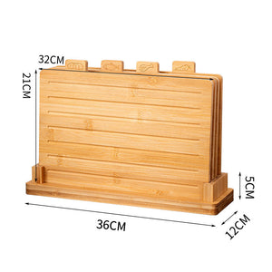 Discover the Ultimate Kitchen Companion: Double Sided Bamboo Chopping Board