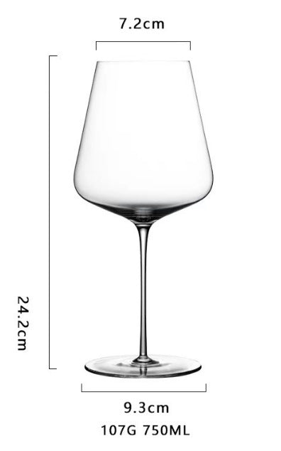 Light Luxury High Grade Crystal Glass Wine Goblet
