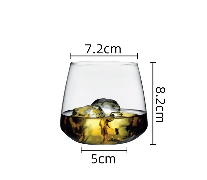 Lead Free Crystal Glass Tumbler Elegant Household Drinkware Design