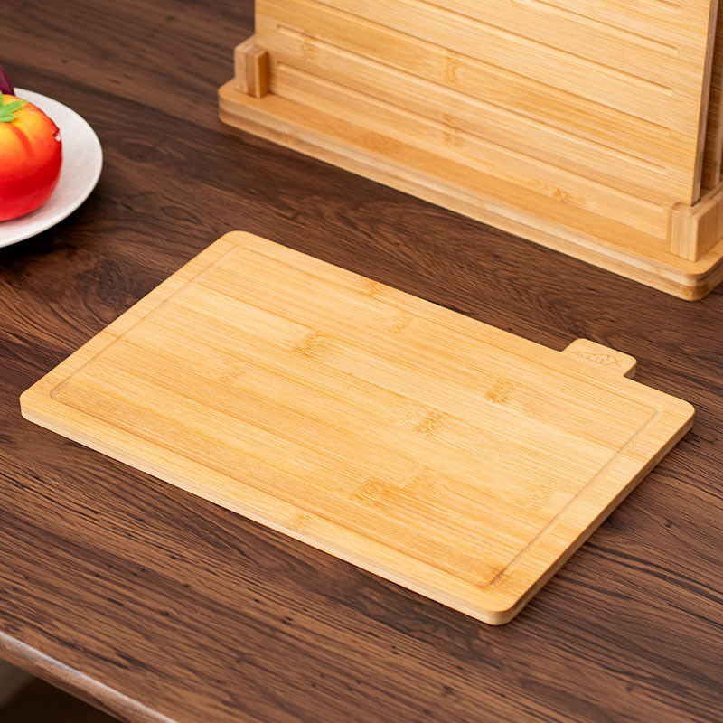 Double Sided Bamboo Chopping Board Durable Household Kitchen Use