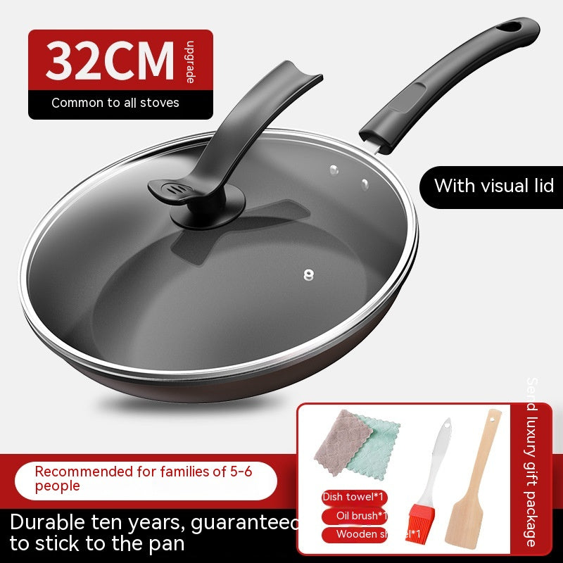 Flat Nonstick Frying Pan For Pancakes Omelets And Cooking