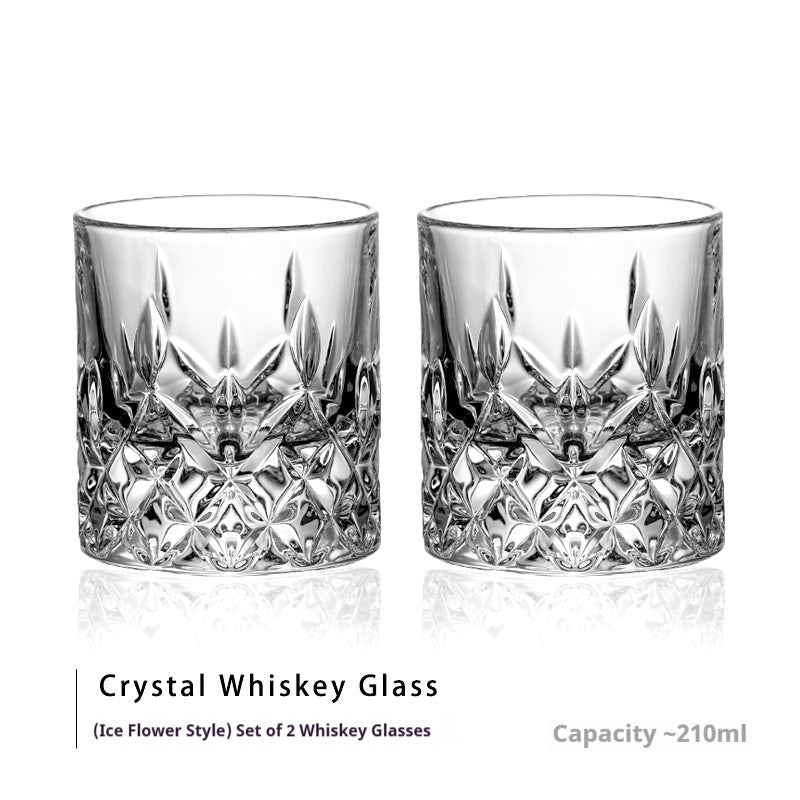 Premium Light-Luxury Whiskey Glass Set