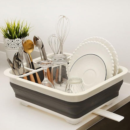 Folding Kitchen Dish Drying Rack