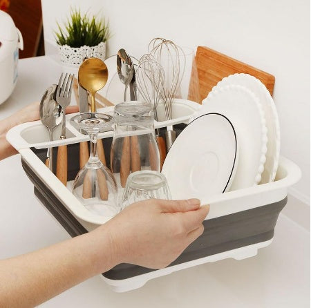 Folding Kitchen Dish Drying Rack