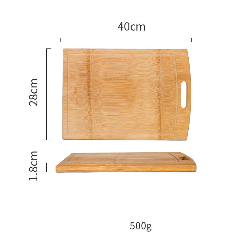 Bamboo Cutting Board for Fruit, Meat, and Vegetable Chopping