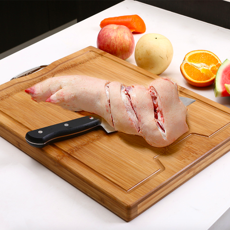 Whole Bamboo Cutting Board Carbonized Durable Kitchen Board