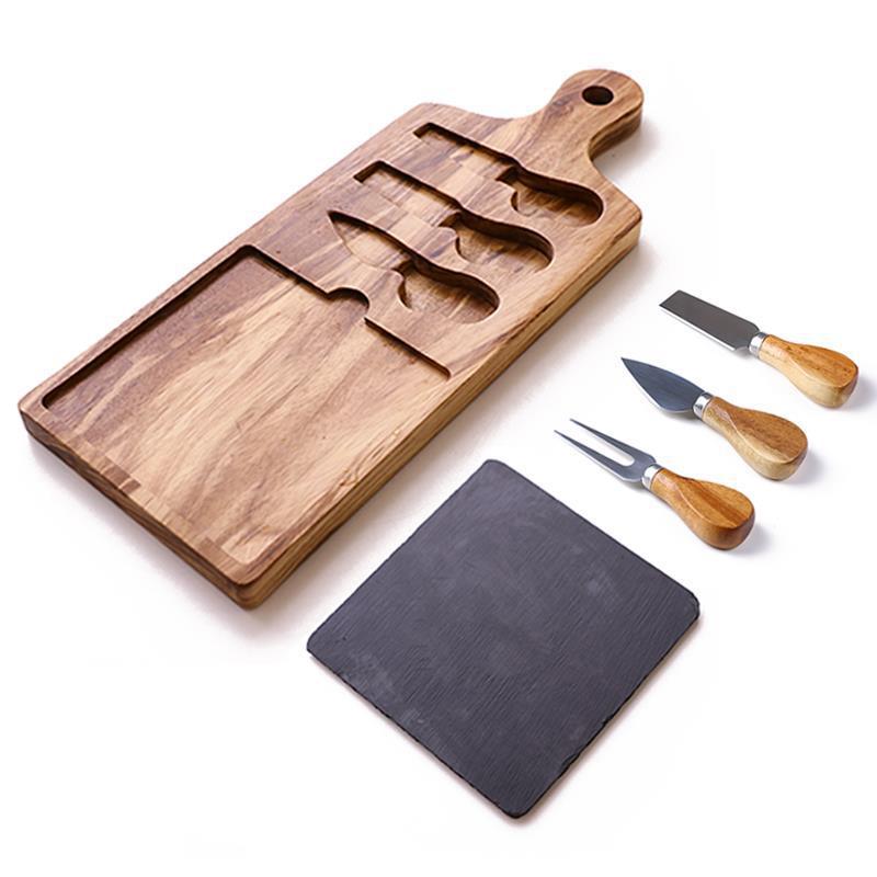 Kitchen Cutting Board Set for Meat, Cheese, and Party Use