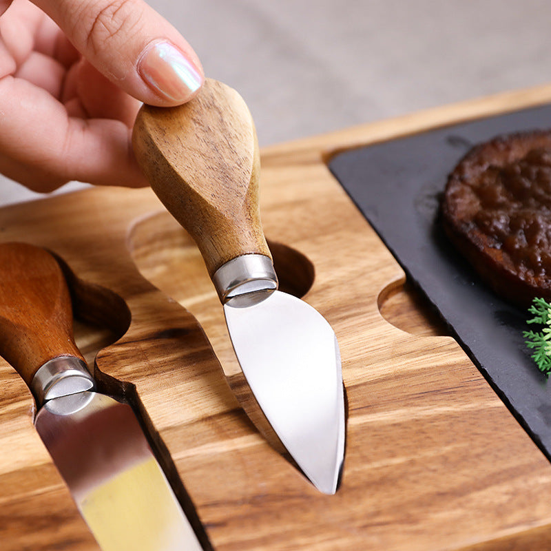 Kitchen Cutting Board Set for Meat, Cheese, and Party Use