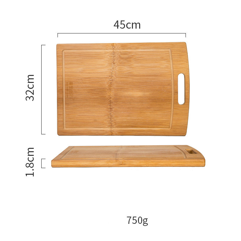 Bamboo Cutting Board for Fruit, Meat, and Vegetable Chopping