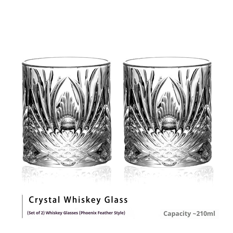 Premium Light-Luxury Whiskey Glass Set