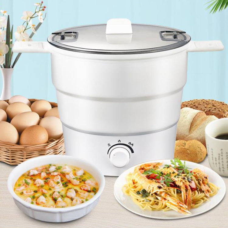 Multifunctional Mini Electric Cooker For Noodles Rice Travel Use