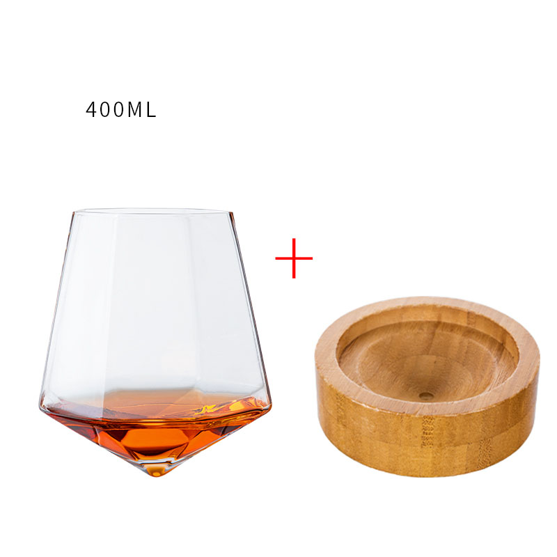 Handmade Crystal Glass Tumbler Elegant Premium Drinkware Design