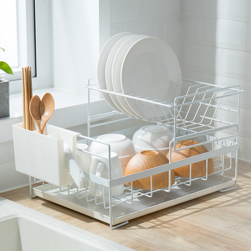 Household Kitchen Dish Drying Rack Detachable Sink Organizer