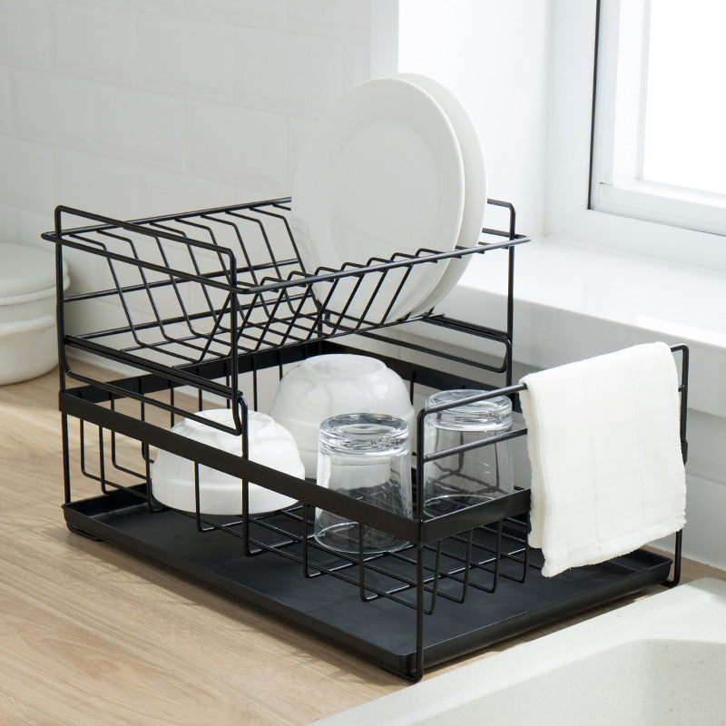 Household Kitchen Dish Drying Rack Detachable Sink Organizer