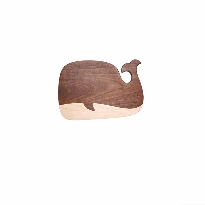 Creative Household Black Walnut Whale Cutting Board