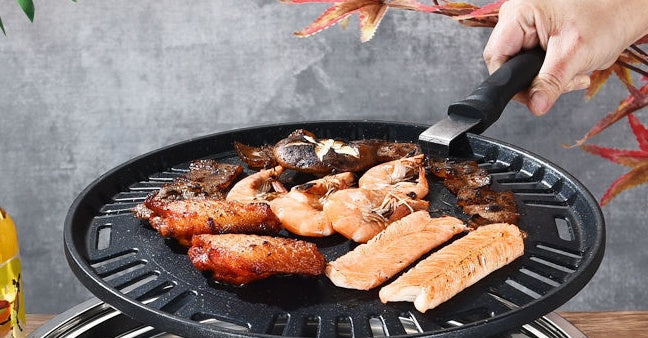 Stainless Steel Charcoal Barbecue Grill Korean Style For Home And Commercial Use