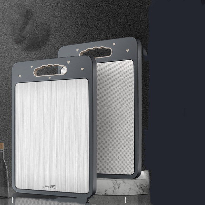 Double Sided Plastic Kitchen Cutting Board Durable Chopping Board