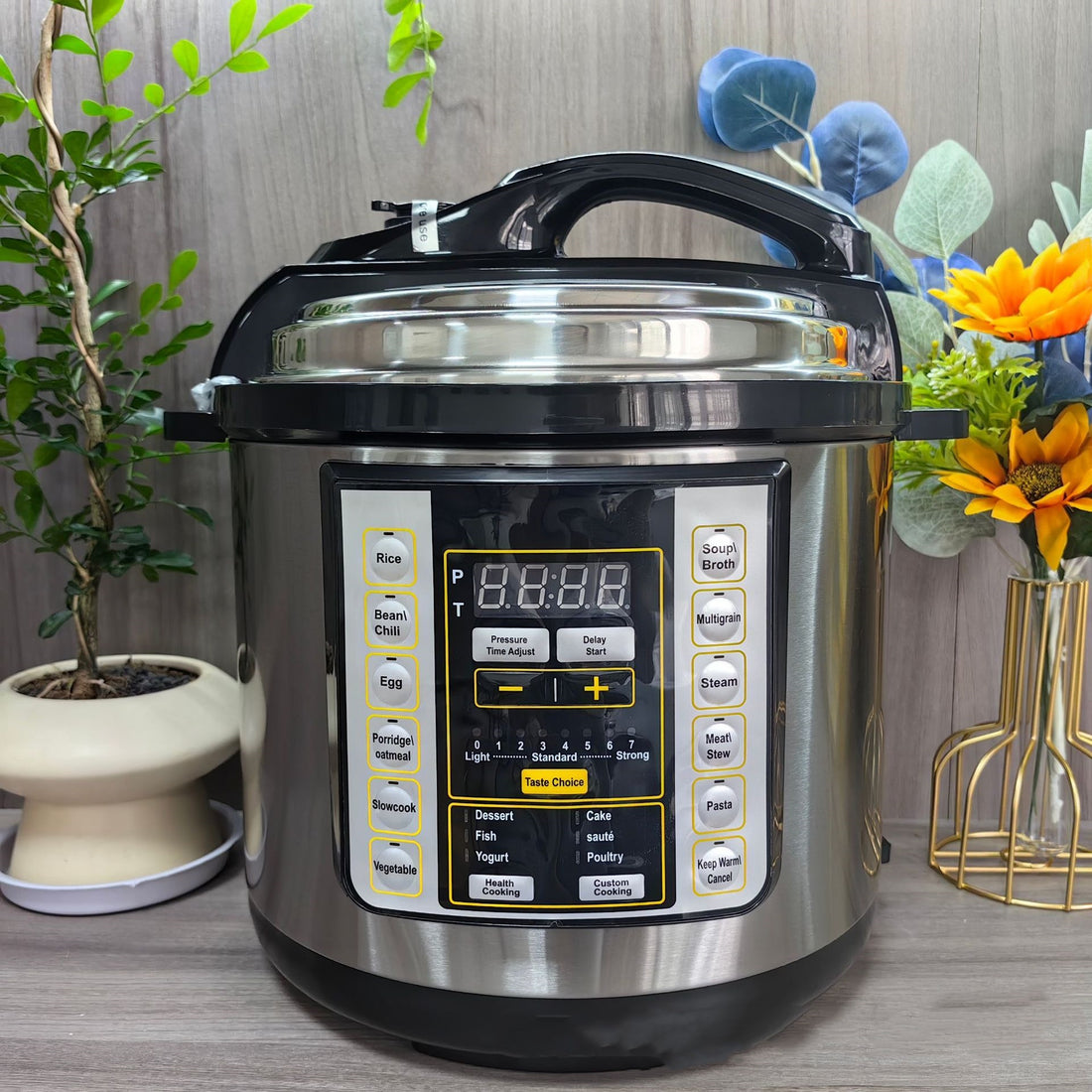 6L Electric Pressure Cooker Large Capacity Multifunction Rice Cooker