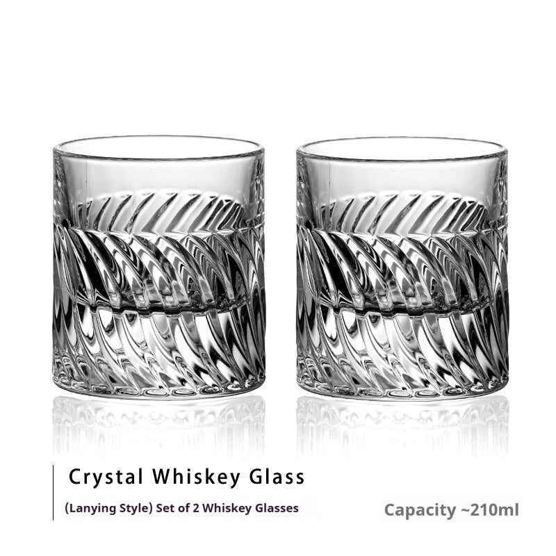 Premium Light-Luxury Whiskey Glass Set