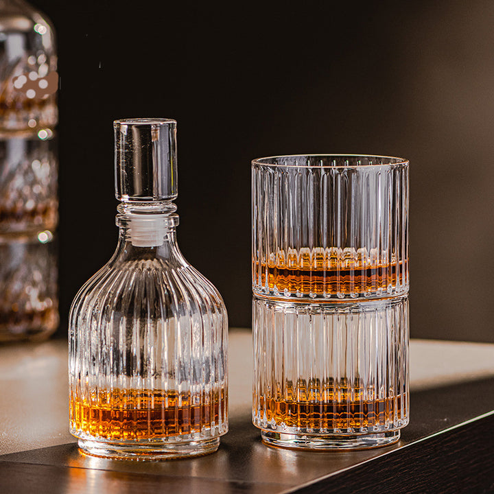 High End Crystal Glass Set Elegant Drinkware Suit For Home