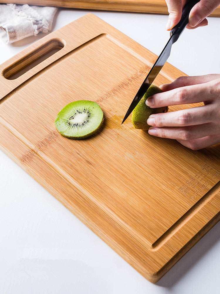 Bamboo Cutting Board for Fruit, Meat, and Vegetable Chopping
