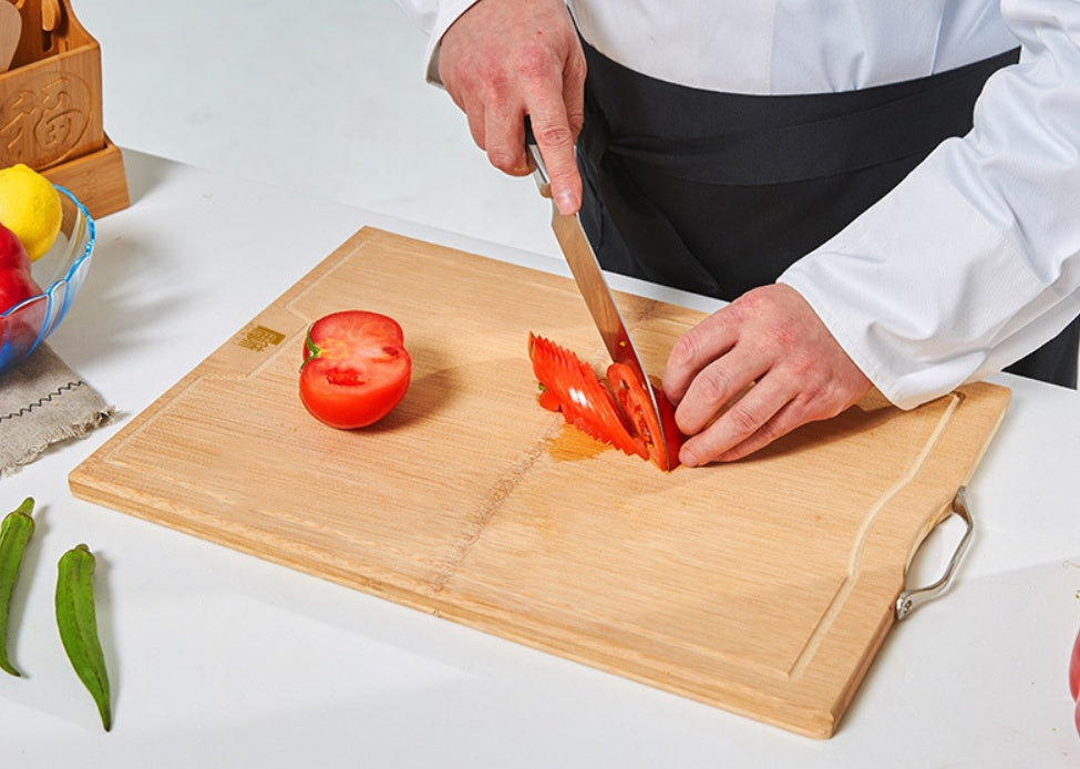 Whole Bamboo Cutting Board Carbonized Durable Kitchen Board