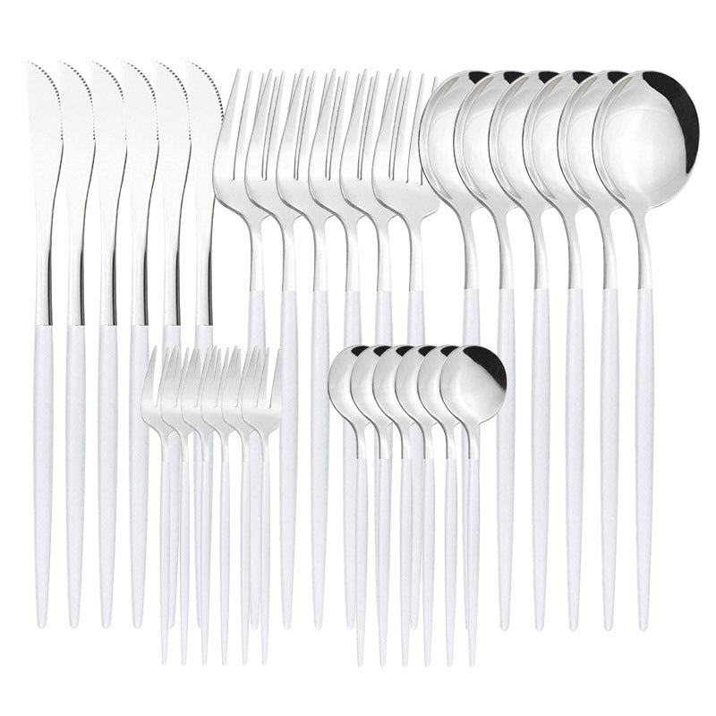 Stainless Steel Cutlery Set Creative Hotel Coffee Spoon Fruit Cake