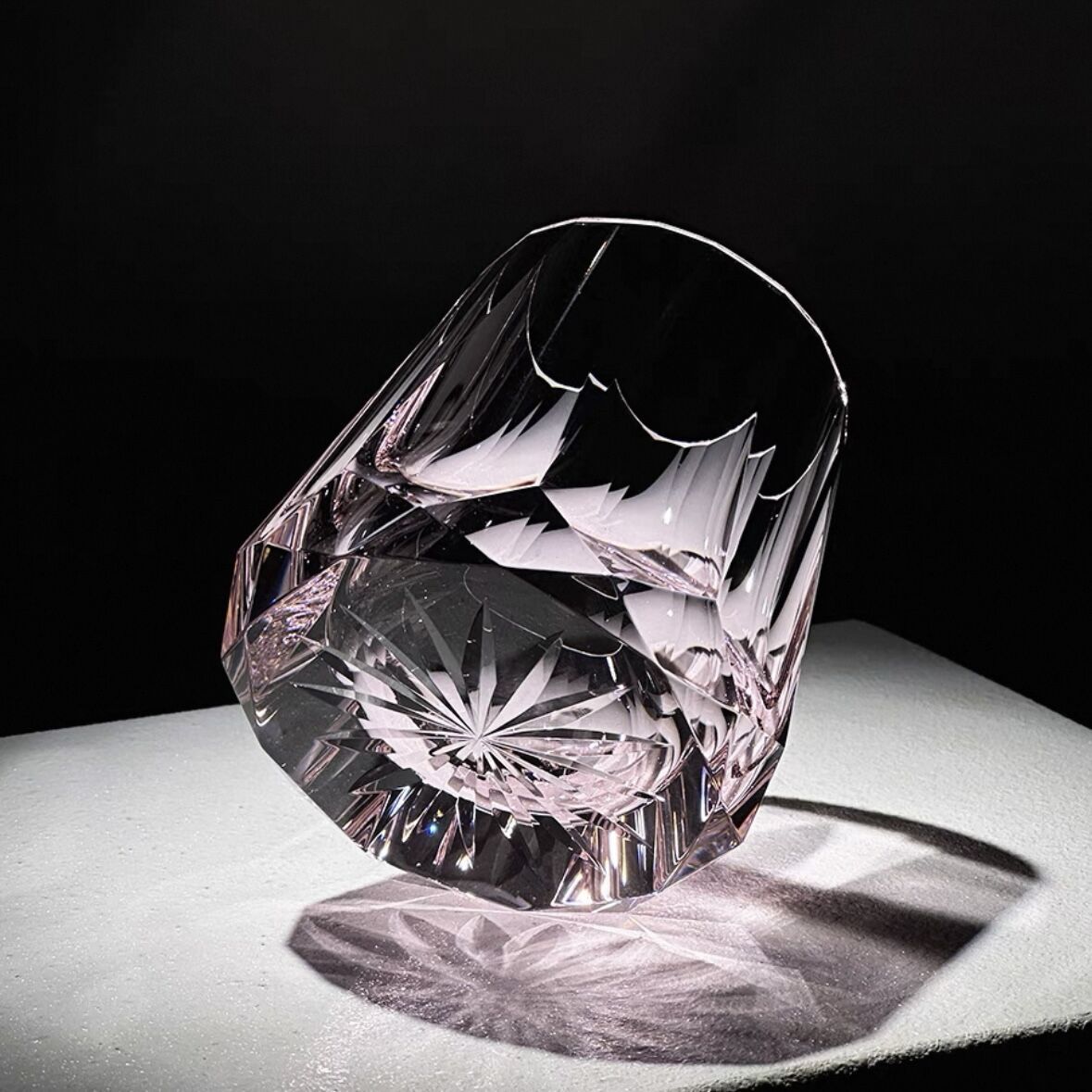 High End Handmade Crystal Glasses Elegant Whiskey And Wine Cups