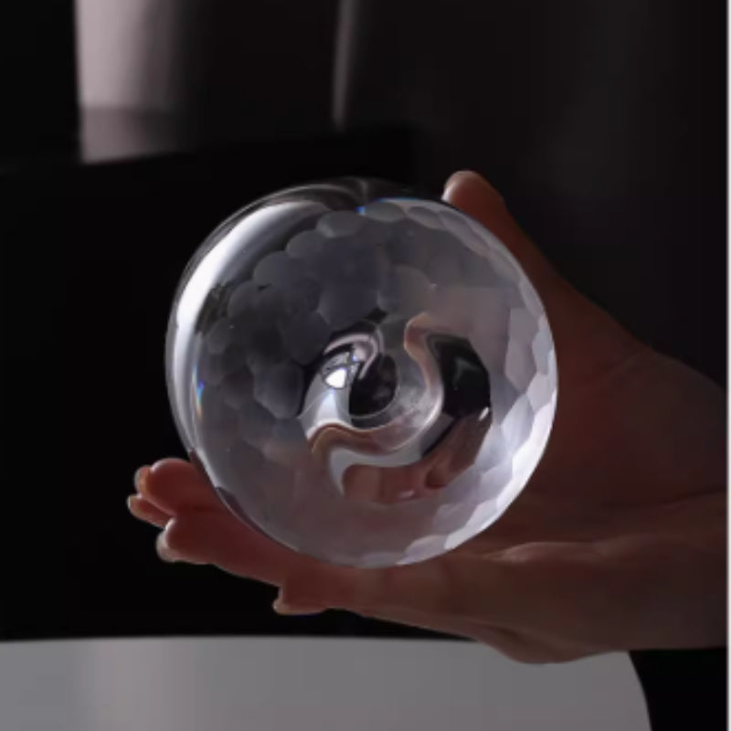 Hand Carved Crystal Glass Elegant Premium Drinkware Design