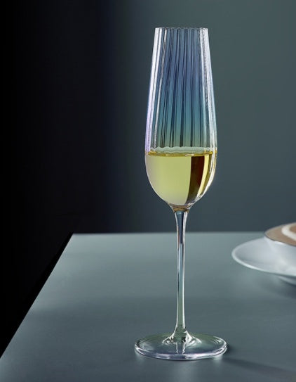 Rainbow Crystal Glass Elegant Burgundy Style Drinkware For Home