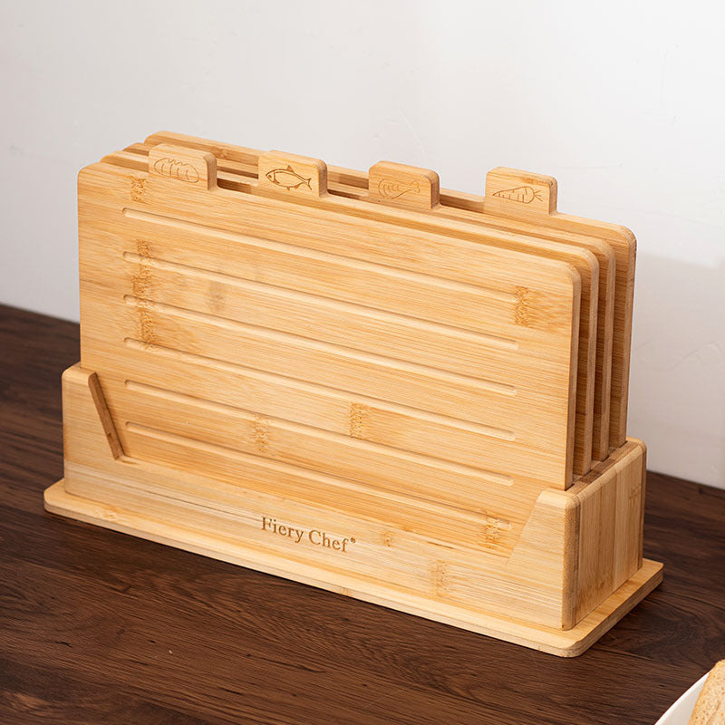 Double Sided Bamboo Chopping Board Durable Household Kitchen Use