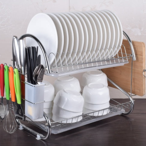 Kitchen Dish Rack Storage Shelf