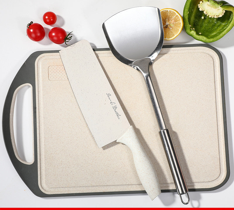 Kitchen Knife And Cutting Board Convenient Two In One Combo