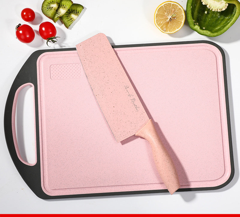 Kitchen Knife And Cutting Board Convenient Two In One Combo