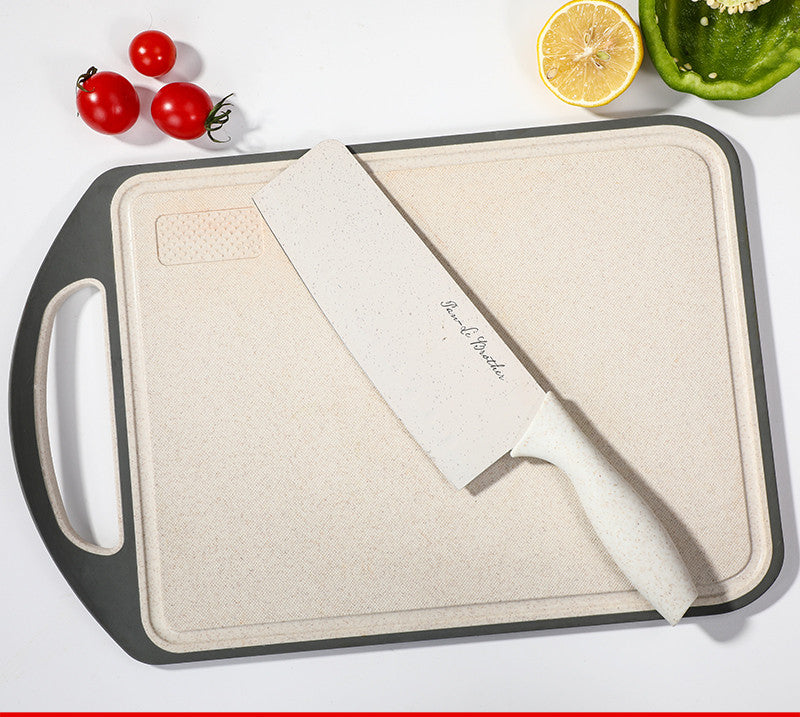 Kitchen Knife And Cutting Board Convenient Two In One Combo