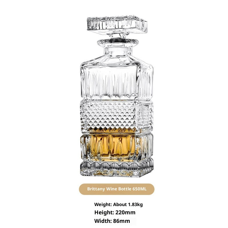 European Style Creative Crystal Glass Wine And Whiskey Drinking Set