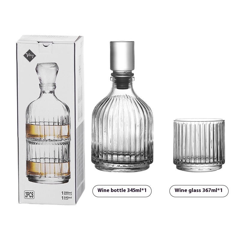 High End Crystal Glass Set Elegant Drinkware Suit For Home