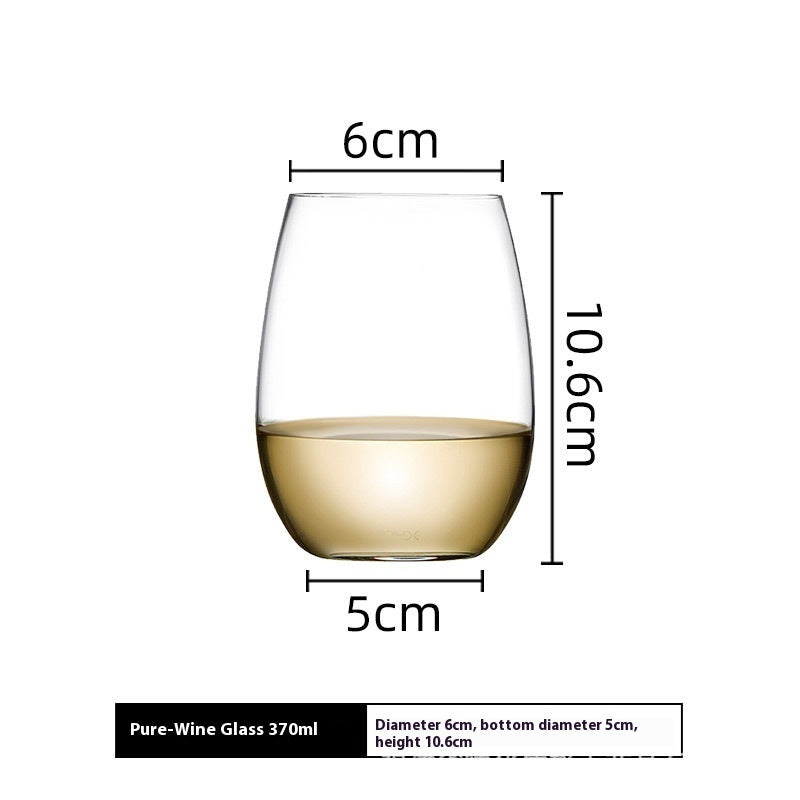 Lead Free Crystal Glass Tumbler Elegant Household Drinkware Design