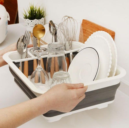 Folding Kitchen Dish Drying Rack
