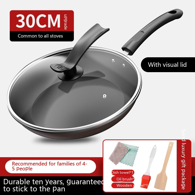 Flat Nonstick Frying Pan For Pancakes Omelets And Cooking