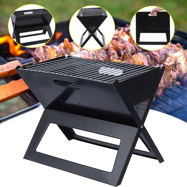 Portable Outdoor Barbecue Grill For Backyard And Camping