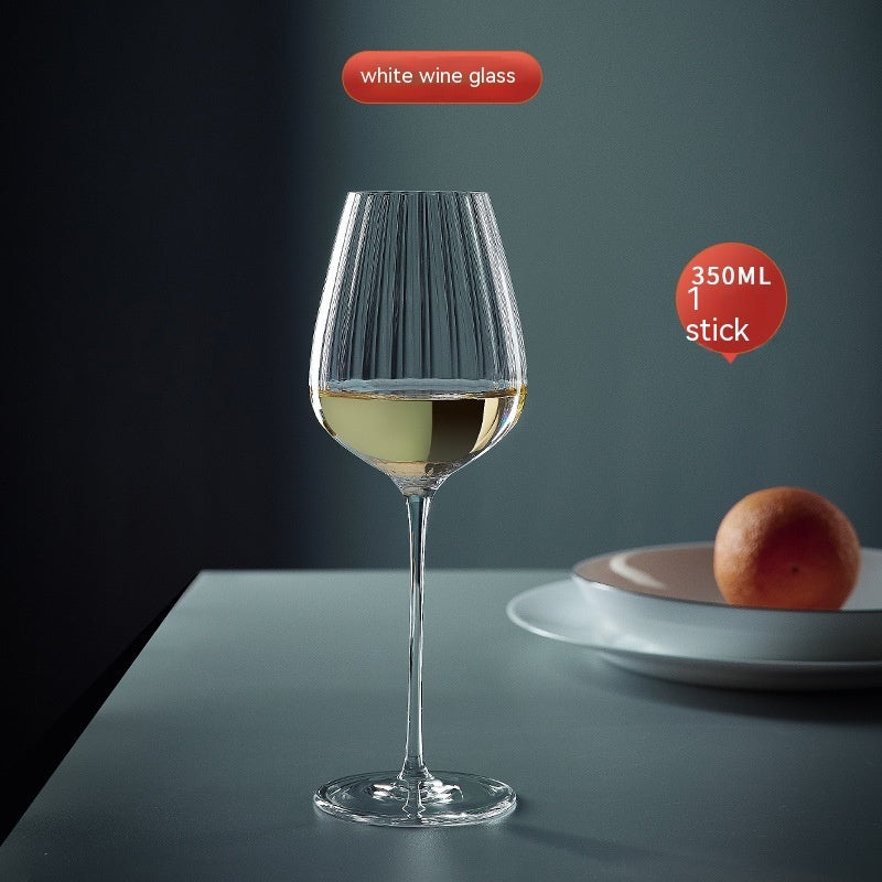 Rainbow Crystal Glass Elegant Burgundy Style Drinkware For Home