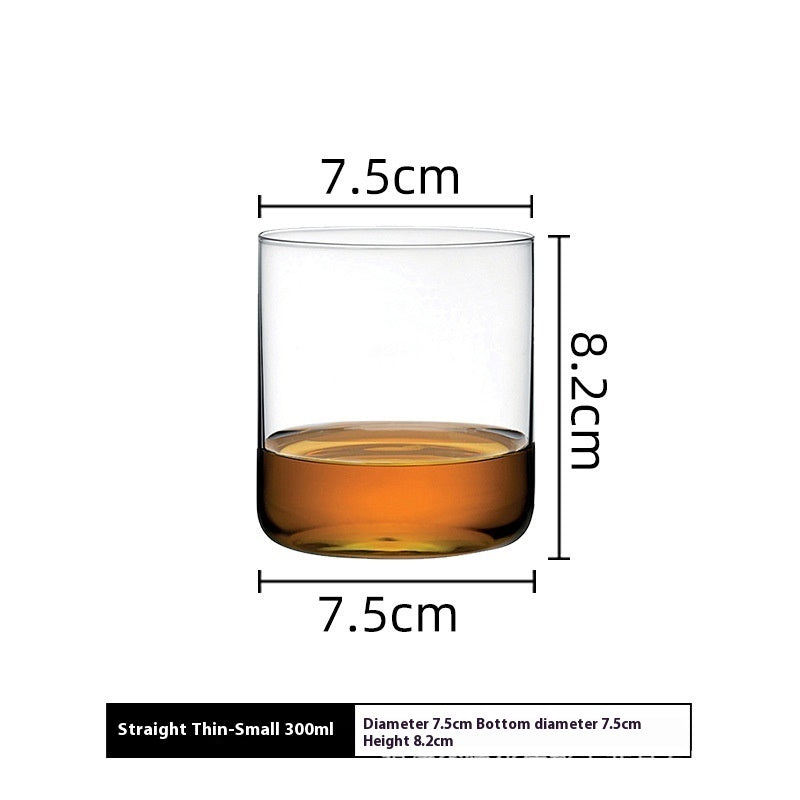 Lead Free Crystal Glass Tumbler Elegant Household Drinkware Design