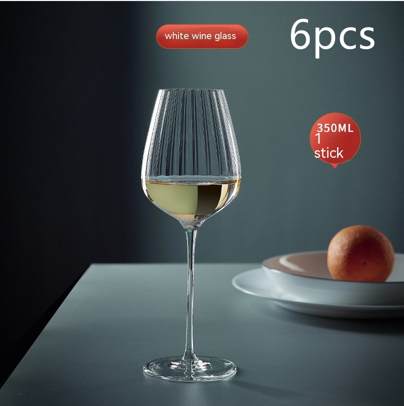 Rainbow Crystal Glass Elegant Burgundy Style Drinkware For Home