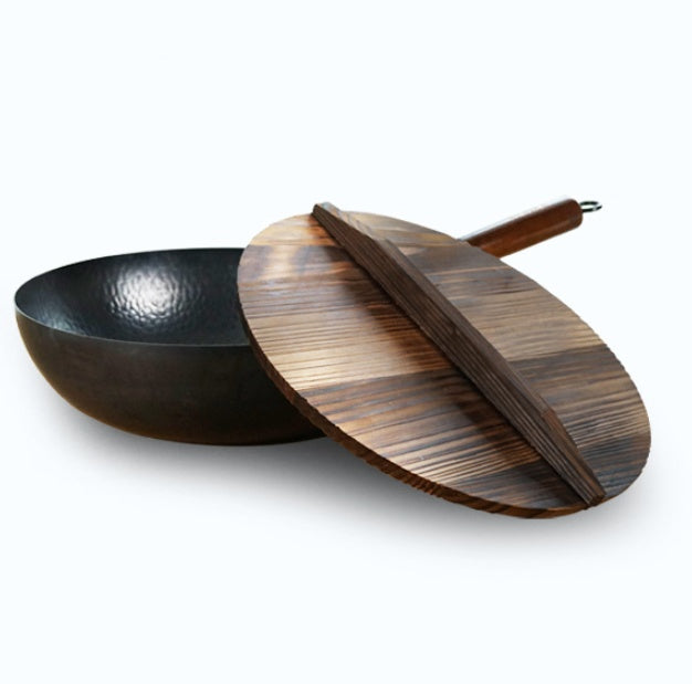 Household Nonstick Flat Bottom Wok Frying Pan 32cm