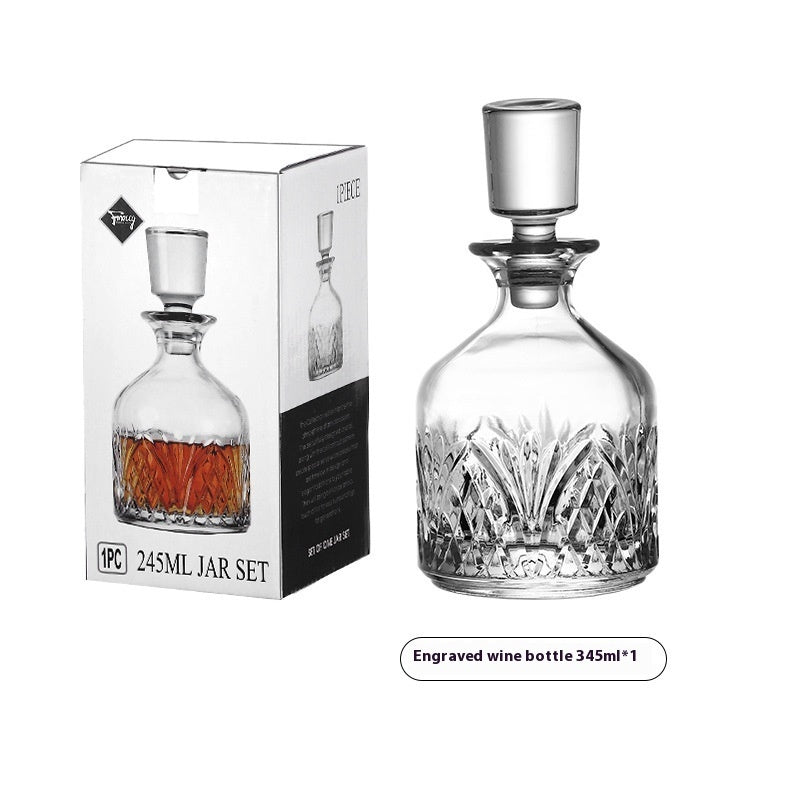 High End Crystal Glass Set Elegant Drinkware Suit For Home